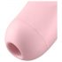 Satisfyer Curvy 2+ - stimulateur intelligent à ondes d'air pour clitoris (rose)