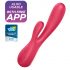 Satisfyer Mono Flex - vibromasseur intelligent étanche (rouge)