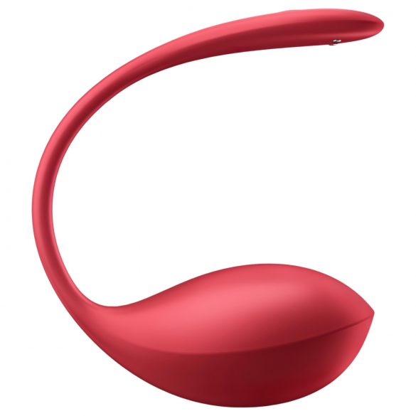 Satisfyer Shiny Petal - œuf vibrant télécommandé (rouge)