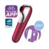 Satisfyer Dual Love - vibromasseur intelligent pour vagin et clitoris (rouge)