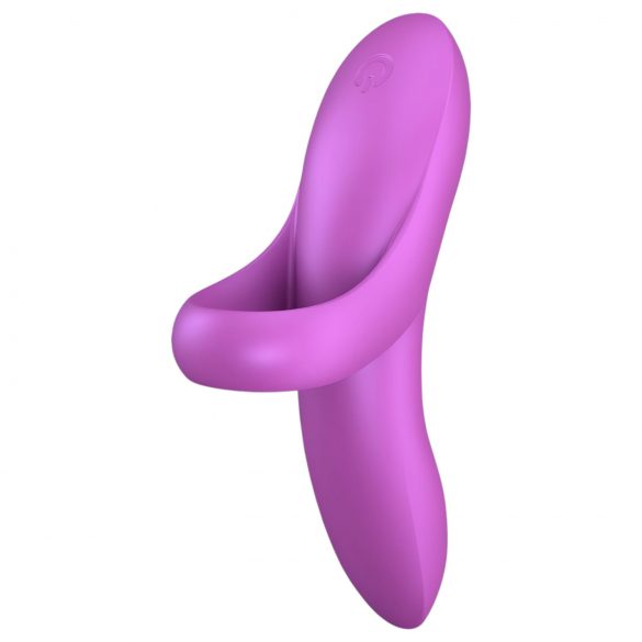 Satisfyer Bold Lover - vibromasseur à doigt rechargeable et étanche (rose)