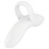 Satisfyer Bold Lover - vibromasseur doigt rechargeable et étanche (blanc)