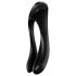 Satisfyer Candy Cane - vibromasseur à double branche rechargeable et étanche (noir)