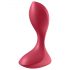 Satisfyer Backdoor Lover - vibromasseur anal rechargeable et étanche (rouge)