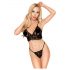 Penthouse Double Spice - ensemble soutien-gorge en dentelle (noir) - M/L