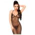 Penthouse Love on Fire - tenue féline scintillante avec string (noir)