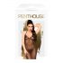 Penthouse Love on Fire - tenue féline scintillante avec string (noir) - M/L