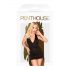 Penthouse Earth-shaker - Robe dos nu et string (noir) - M/L