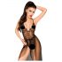 Penthouse Meilleur Jeu - body en dentelle avec foulard en tulle (noir)