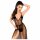 Penthouse Meilleur Jeu - body en dentelle avec foulard en tulle (noir) - M/L