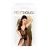 Penthouse Meilleur Jeu - body en dentelle avec foulard en tulle (noir) - M/L