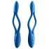 Jeu élastique Satisfyer - Vibromasseur flexible rechargeable (bleu)