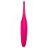 Satisfyer Twirling Fun - Vibrateur Clitoridien Rechargeable et Étanche (Magenta)