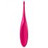 Satisfyer Twirling Fun - Vibrateur Clitoridien Rechargeable et Étanche (Magenta)