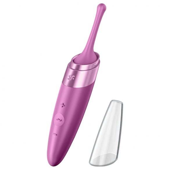 Satisfyer Twirling Delight - Vibromasseur clitoridien étanche (violet)