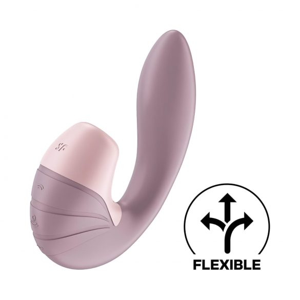 Satisfyer Supernova - vibromasseur 2-en-1 à ondes de pression rechargeable (rose)