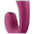 Satisfyer Sunray - Vibromasseur 2 en 1 rechargeable à ondes aériennes (rouge)