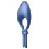 Satisfyer Bullseye - anneau pénien vibrant intelligent rechargeable (bleu roy)