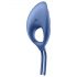 Satisfyer Swordsman - anneau pénien vibrant rechargeable (bleu)