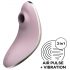 Satisfyer Vulva Lover 1 - stimulateur clitoridien pulsations d'air rechargeable (violet)