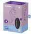 Satisfyer Vulva Lover 3 - stimulateur clitoridien à ondes d'air rechargeable (noir)