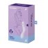 Satisfyer Curvy Trinity 2 - Stimulateur à air pulsé 2 en 1 rechargeable (violet)