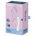 Satisfyer Curvy Trinity 5+ - Vibromasseur 2-en-1 Intelligent (Blanc)