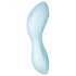 Satisfyer Curvy Trinity 5+ - Vibromasseur intelligent 2-en-1 (bleu)