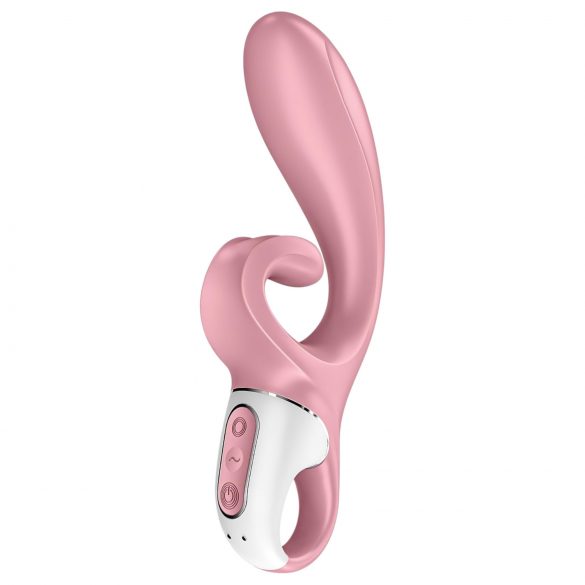 Satisfyer Hug Me - vibromasseur intelligent avec stimulateur de clitoris (rose)