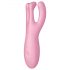 Satisfyer Threesome 4 - vibromasseur clitoridien intelligent (rose)