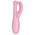 Satisfyer Threesome 4 - vibromasseur clitoridien intelligent (rose)