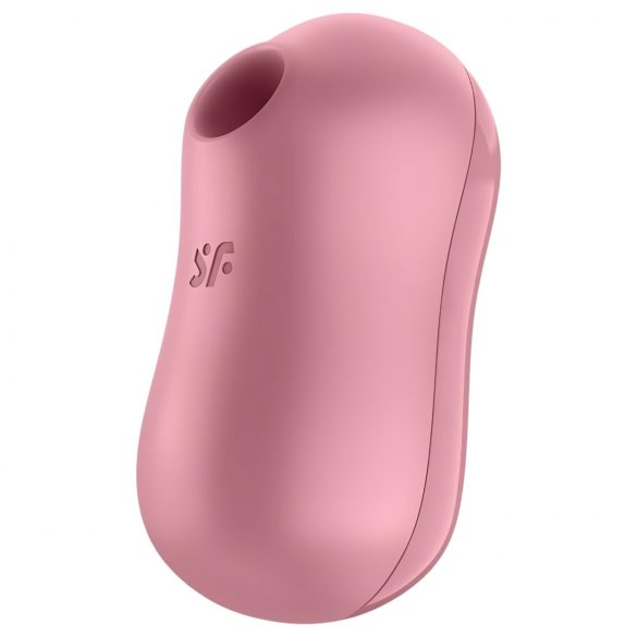 Satisfyer Cotton Candy - stimulateur clitoridien à ondes pulsées avec batterie (corail)