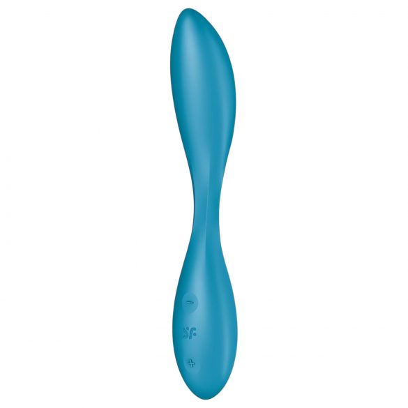 Satisfyer G-spot Flex 1 - vibromasseur rechargeable et étanche pour point G (vert)