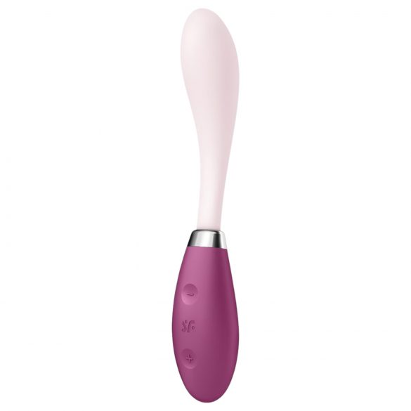 Satisfyer G-Spot Flex 3 - vibromasseur point G rechargeable (rose-rouge)