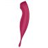 Satisfyer Twirling Pro - Vibromasseur intelligent 2 en 1 pour clitoris (rouge)