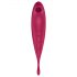 Satisfyer Twirling Pro - Vibromasseur intelligent 2 en 1 pour clitoris (rouge)