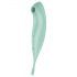 Satisfyer Twirling Pro - vibromasseur intelligent 2 en 1 pour clitoris (menthe)