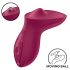 Satisfyer Exciterrr - vibromasseur clitoridien à perles rotatives (rouge)