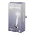 Satisfyer Sparkling Crystal - godemichet en verre nervuré (transparent)