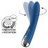 Satisfyer Spinning Vibe 1 - vibromasseur point G à tête rotative (bleu)