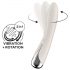 Satisfyer Spinning Vibe 1 - vibromasseur point G à tête rotative (beige)