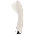 Satisfyer Spinning Vibe 1 - vibromasseur point G à tête rotative (beige)