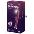 Satisfyer Spinning Rabbit 1 - vibromasseur avec bras rotatif pour clitoris (rouge)