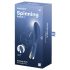 Satisfyer Spinning Rabbit 1 - vibromasseur avec bras rotatif pour clitoris (bleu)