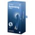 Satisfyer Spinning G-Spot 1 - vibromasseur point G à tête rotative (bleu)