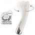 Satisfyer Spinning G-Spot 1 - vibromasseur point G à tête rotative (beige)