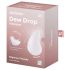 Satisfyer Dew Drop - Vibromasseur Clitoridien Étanche et Rechargeable (Blanc)