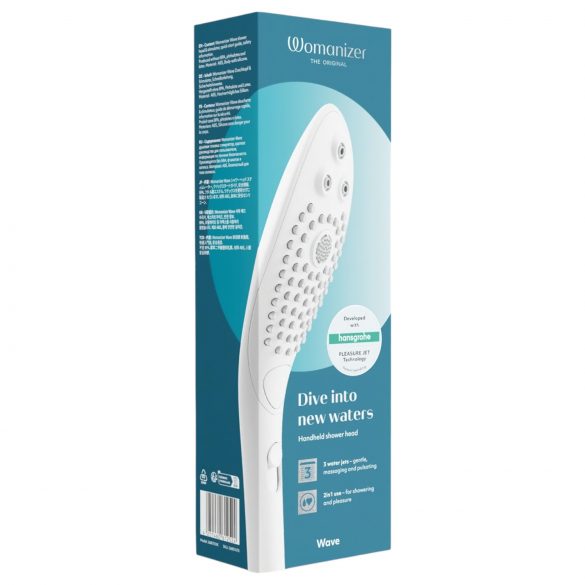 Womanizer Wave - Pommeau de douche massant (blanc)