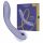 Womanizer OG - vibromasseur rechargeable 2 en 1 avec ondes d'air pour point G (violet)