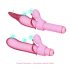 Baguette Magique - Vibromasseur avec Bras Clitoridien Interchangeable (rose)